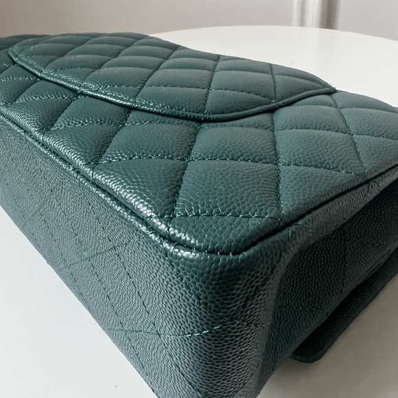 —SOLD—CHANEL M CLASSIC DOUBLE FLAP LGHW - Picture 13 of 14